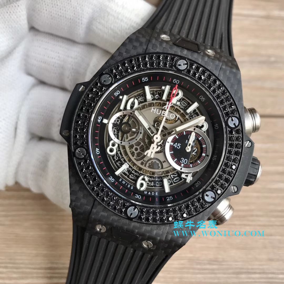 【JB Perfect  High quality  Replica Watches 】 hublot BIG BANG系列411.OX.1180.RX镂空 wrist watches  / YB054