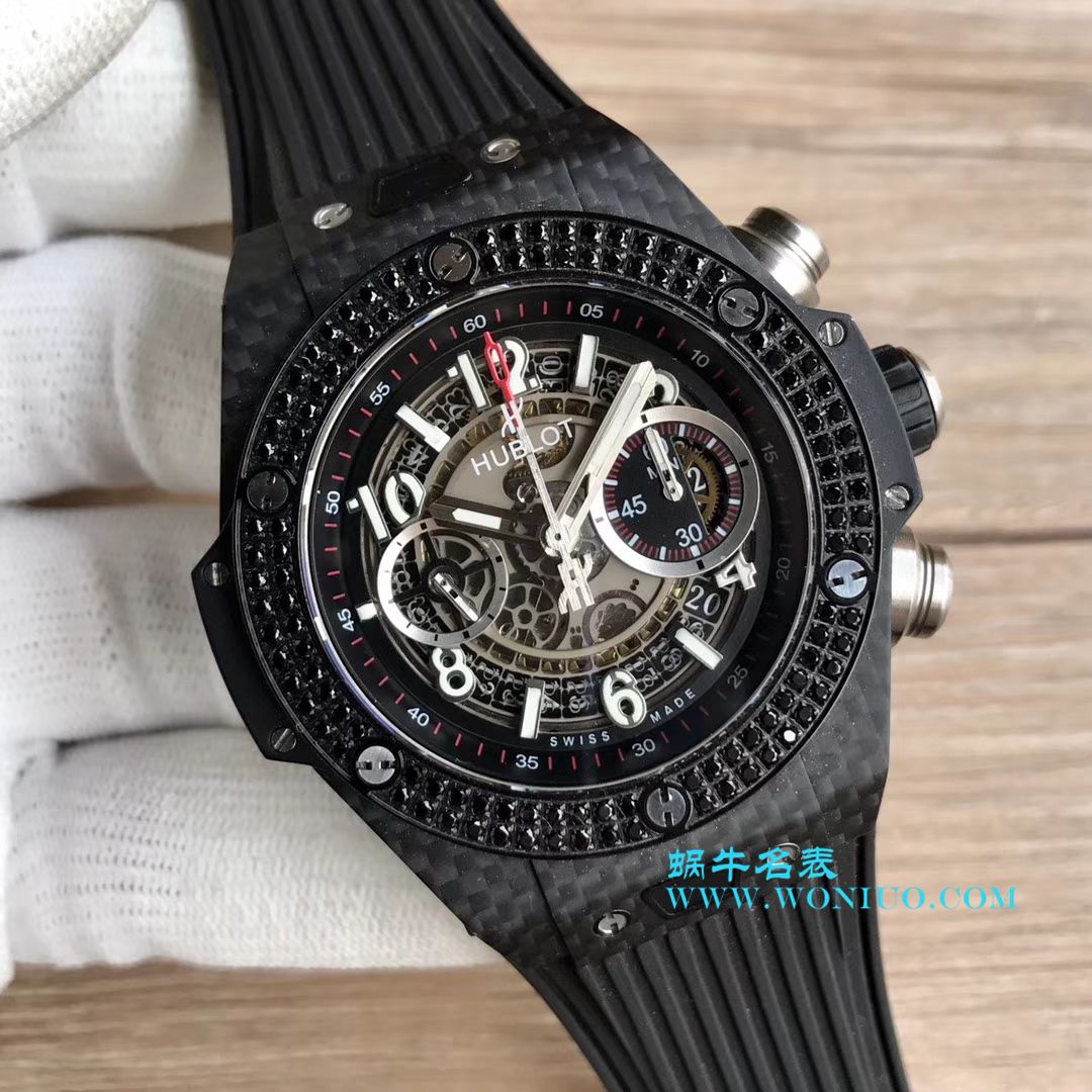 【JB Perfect  High quality  Replica Watches 】 hublot BIG BANG系列411.OX.1180.RX镂空 wrist watches  / YB054