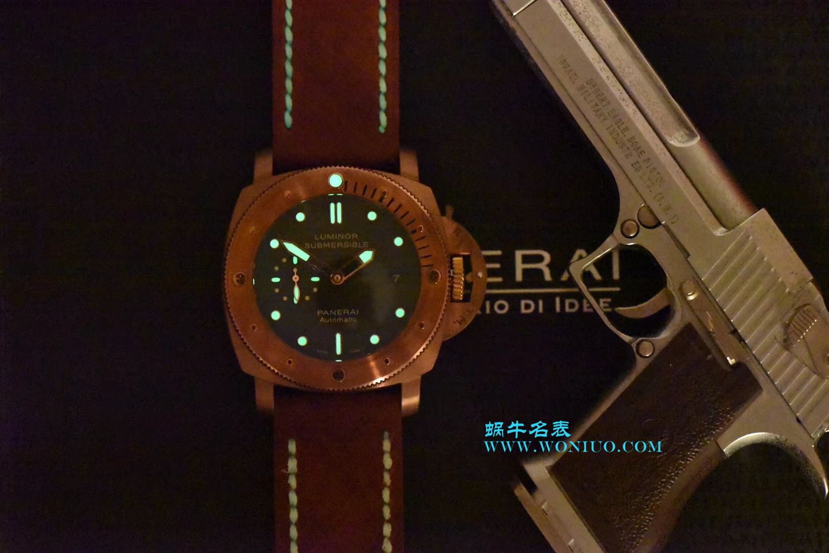 【独家视频测评VS Factory  top 1:1 Knockoff  Watches 】Panerai Panerai 首款青铜战士史泰龙电影同款PAM 00382 wrist watches  / VSPAMBF00382
