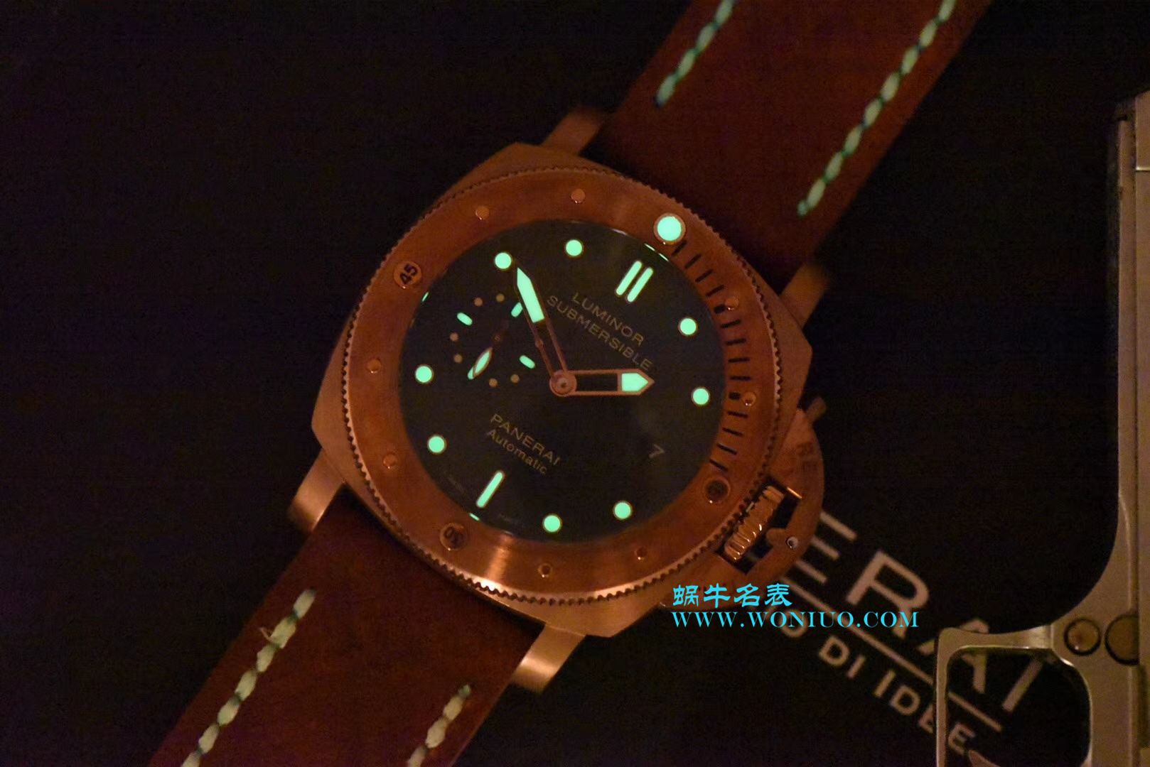 【独家视频测评VS Factory  top 1:1 Knockoff  Watches 】Panerai Panerai 首款青铜战士史泰龙电影同款PAM 00382 wrist watches  / VSPAMBF00382
