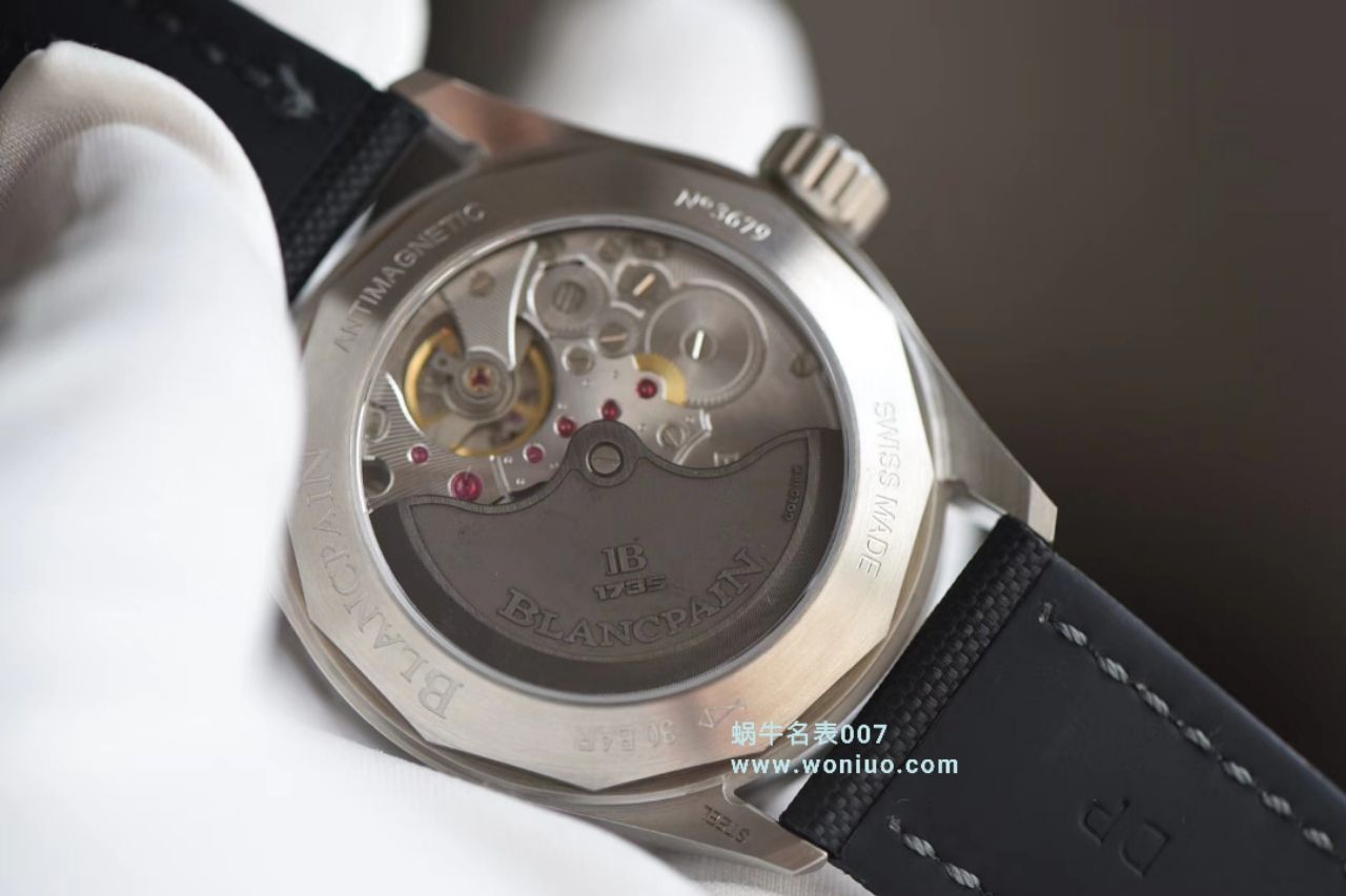 【ZF Perfect  High quality  Replica Watches 】Blancpain  Fifty Fathoms 深潜器Bathyscaphe年历 wrist watches 5071-1110-B52A wrist watches  / BP041