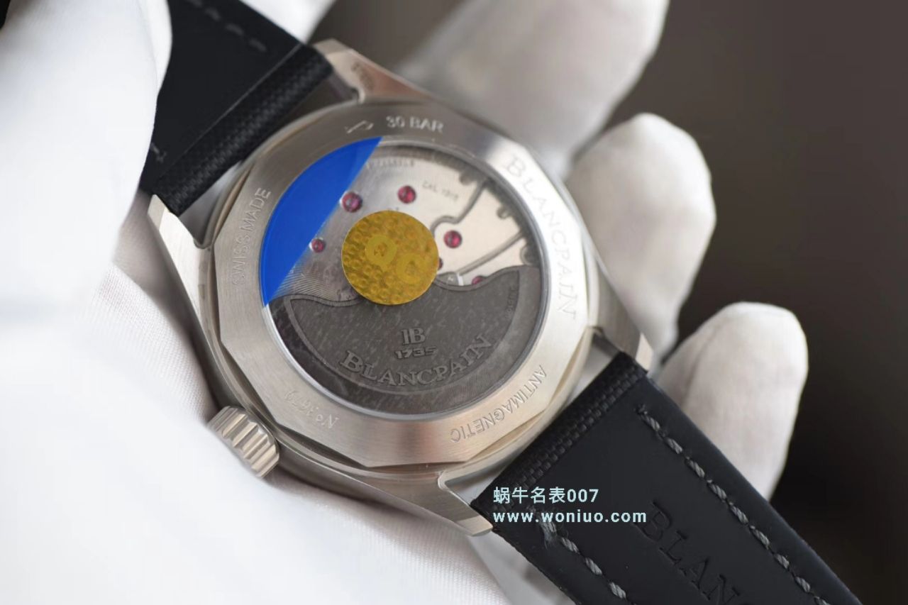 【ZF Perfect  High quality  Replica Watches 】Blancpain  Fifty Fathoms 深潜器Bathyscaphe年历 wrist watches 5071-1110-B52A wrist watches  / BP041