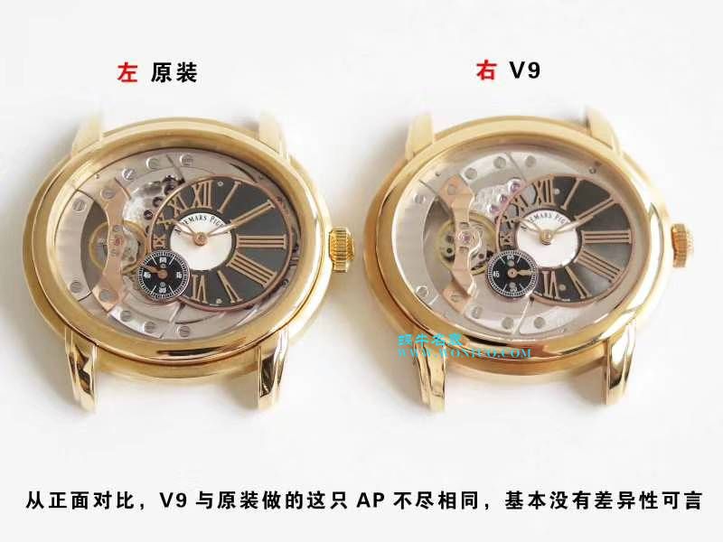 【V9 Perfect  High quality  Replica Watches 】Audemars Piguet 千禧系列15350OR.OO.D093CR.01、15350ST.OO.D002CR.01 wrist watches  / AP135