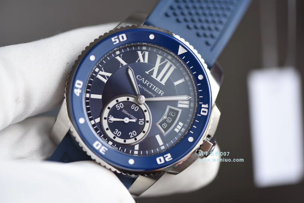 【JF Perfect  High quality  Replica Watches 】 Cartier  卡历博/卡利博CALIBRE DE  Cartier  系列WSCA0011 wrist watches 钢带款 / KDY076