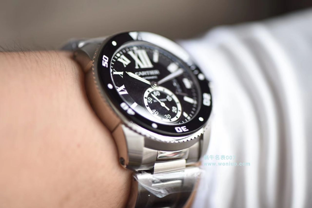 【JF Factory  Perfect  Replica Watches 】 Cartier  卡历博/卡利博CALIBRE DE  Cartier  系列W7100057男表 / K073