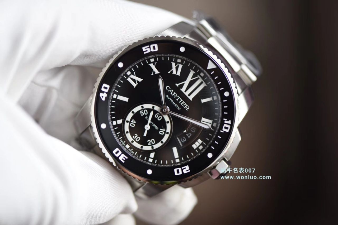 【JF Factory  Perfect  Replica Watches 】 Cartier  卡历博/卡利博CALIBRE DE  Cartier  系列W7100057男表 / K073