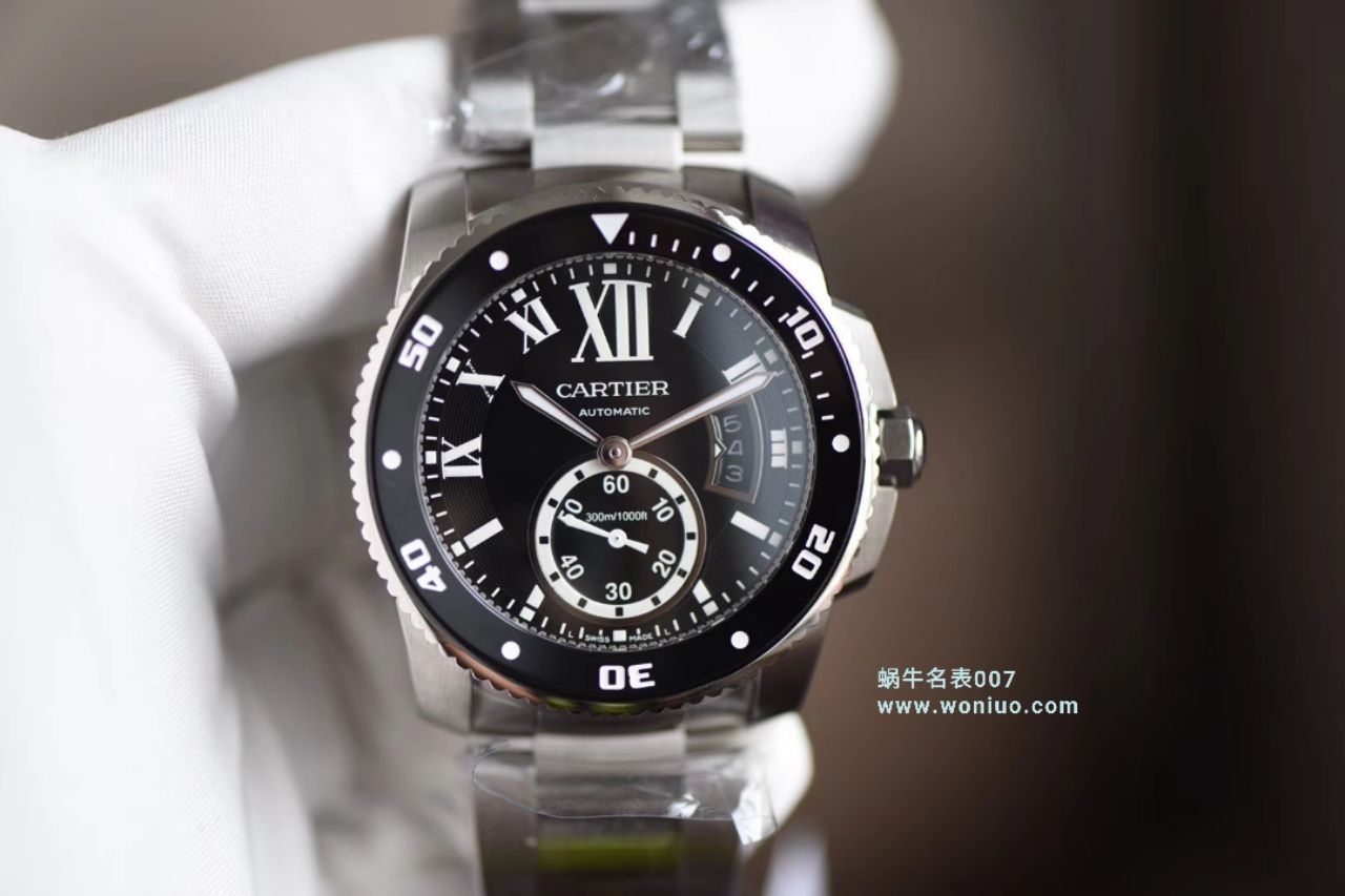 【JF Factory  Perfect  Replica Watches 】 Cartier  卡历博/卡利博CALIBRE DE  Cartier  系列W7100057男表 / K073