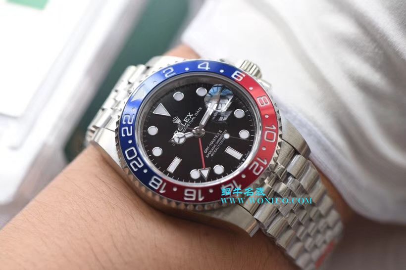 【BP出品】 Rolex  GMT MASTER II系列 Replica 126710BLRO-0001 wrist watches  / R235