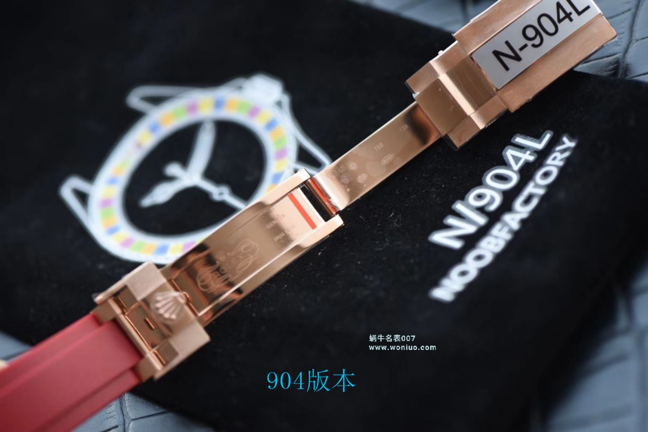 【NOOB Factory  Perfect  High quality  Replica Watches 】 Rolex  Yacht-Master 系列116695SATS“糖豆”圈彩虹游艇 Rolex 游艇 wrist watches  
