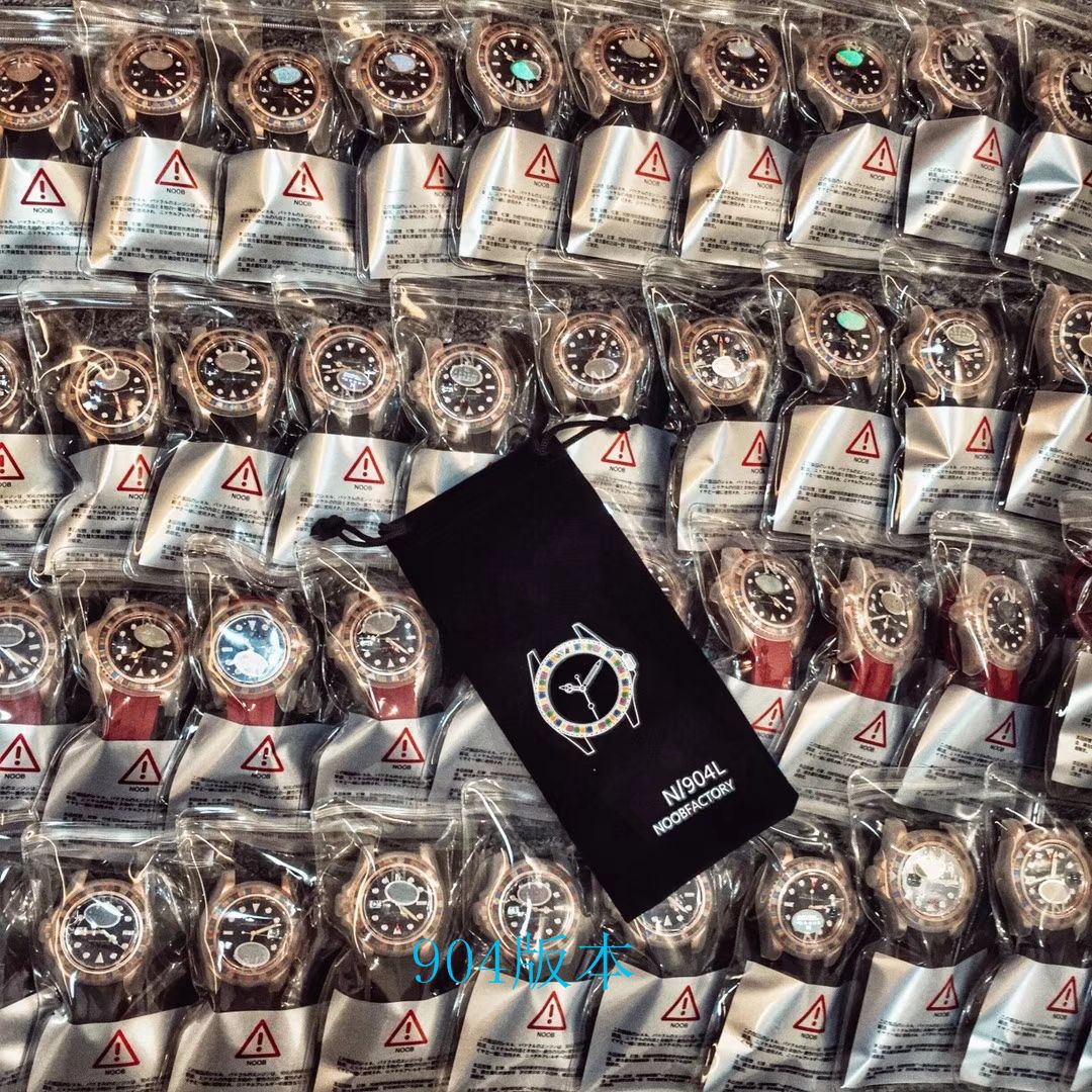 【NOOB Factory  Perfect  High quality  Replica Watches 】 Rolex  Yacht-Master 系列116695SATS“糖豆”圈彩虹游艇 Rolex 游艇 wrist watches  