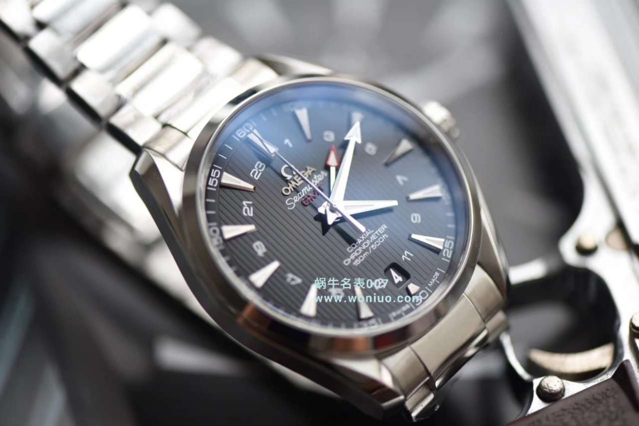  【VS Perfect  High quality  Replica Watches 】OMEGA Seamaster 150 米GMT系列231.10.43.22.01.001 wrist watches  / M331