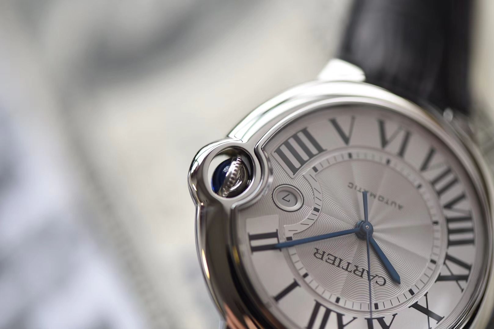 【HBBV6 High quality 1:1 Replica Watches 】 Cartier  蓝气球系列 《大号蓝气球42毫米》 W69012Z4/W69016Z4 wrist watches  / KAH014