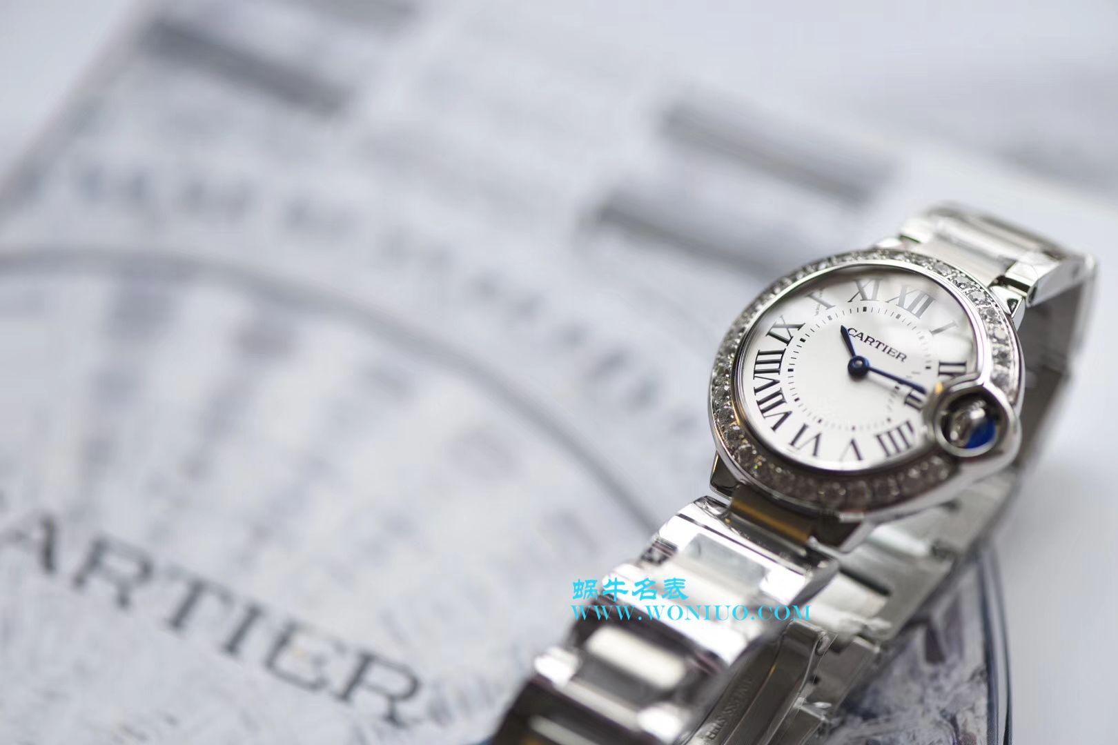 V6新品 Cartier  蓝气球28mm Replica Copy  W4BB0015 市面最高版本 奢华精致 / K160