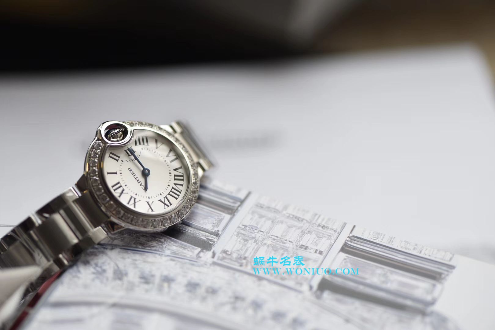 V6新品 Cartier  蓝气球28mm Replica Copy  W4BB0015 市面最高版本 奢华精致 / K160