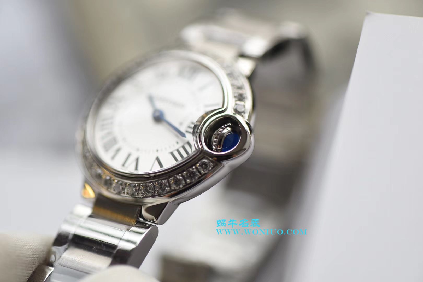 V6新品 Cartier  蓝气球28mm Replica Copy  W4BB0015 市面最高版本 奢华精致 / K160