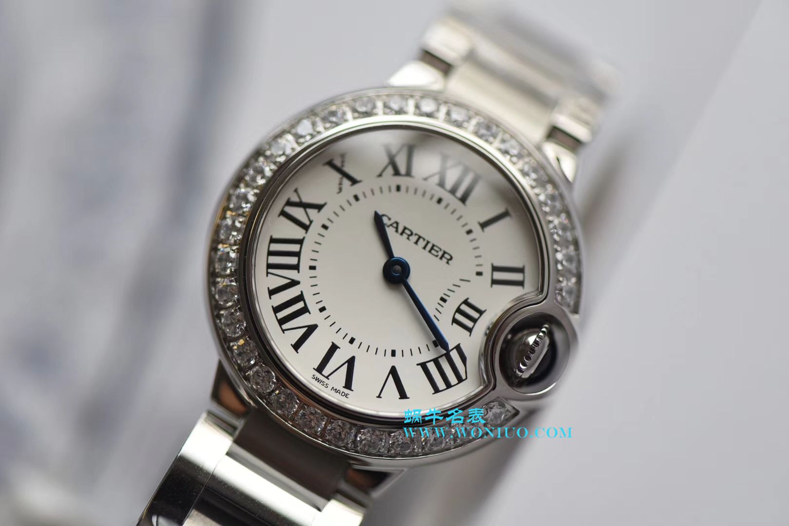 V6新品 Cartier  蓝气球28mm Replica Copy  W4BB0015 市面最高版本 奢华精致 / K160