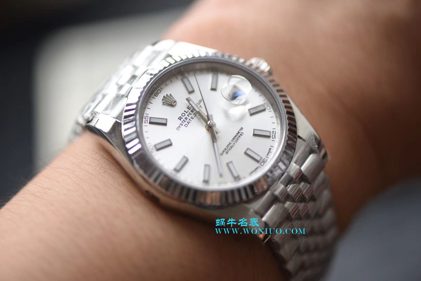 【N Factory  Perfect  Replica Watches 】 Rolex   Datejust 系列116334 白盘 wrist watches  / RBD090