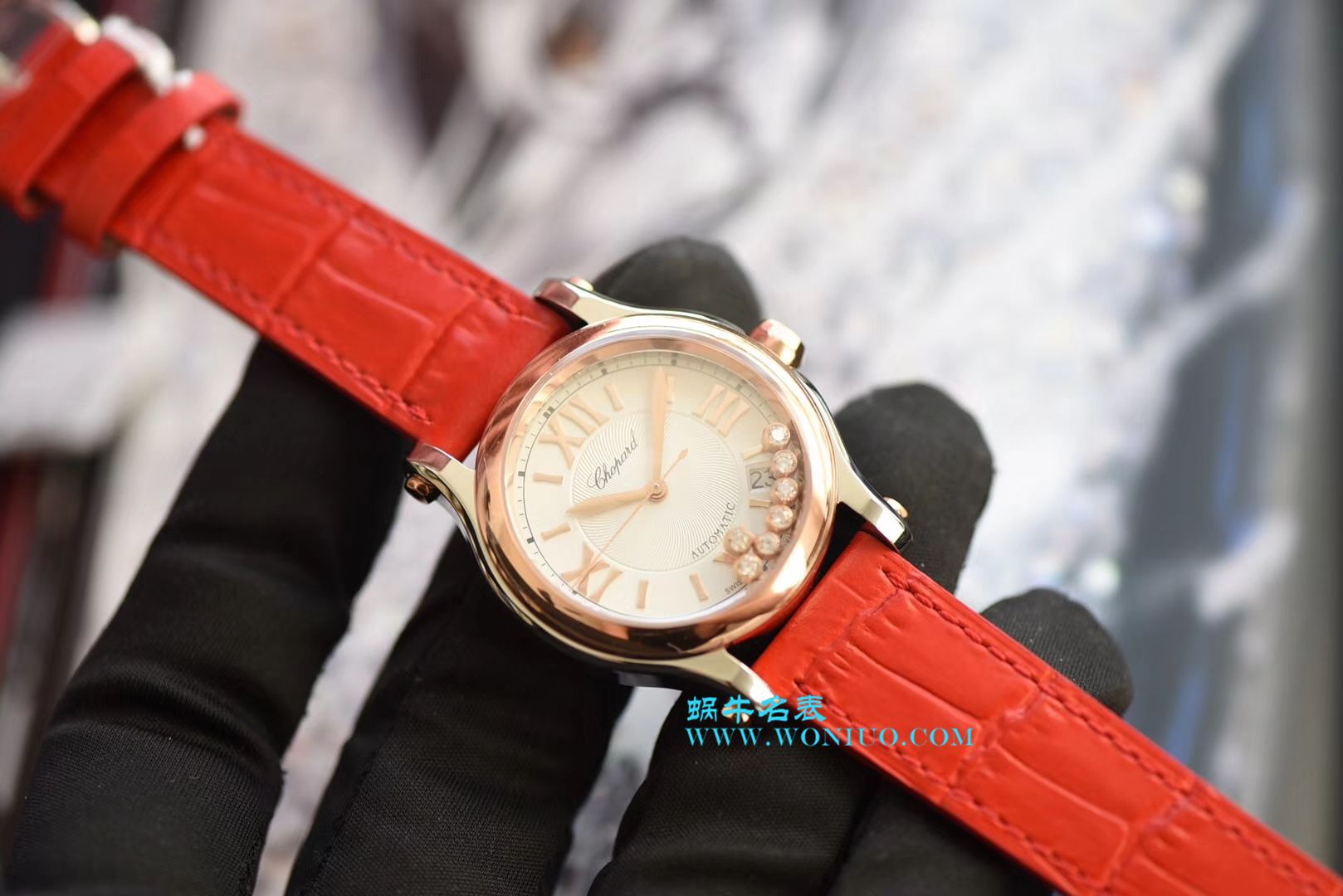 Chopard HAPPY SPORT MEDIUM AUTOMATIC系列 278559-3001  top  Replica Copy 女士 Watches  / XB015