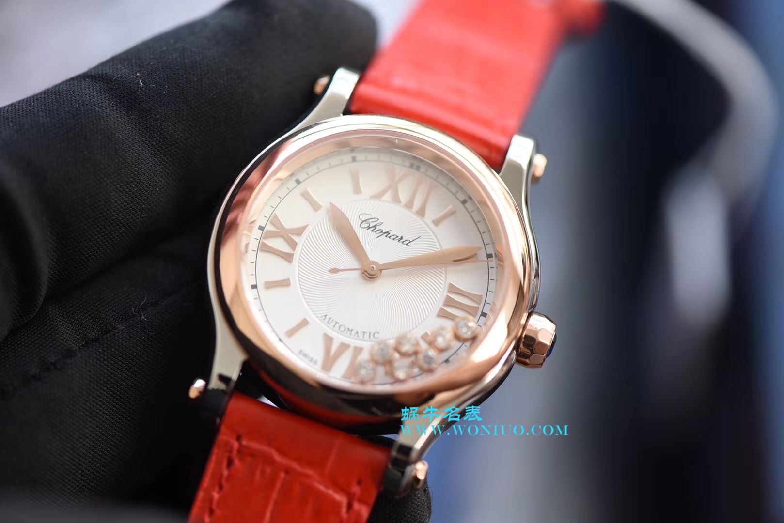 Chopard HAPPY SPORT MEDIUM AUTOMATIC系列 278559-3001  top  Replica Copy 女士 Watches  / XB015
