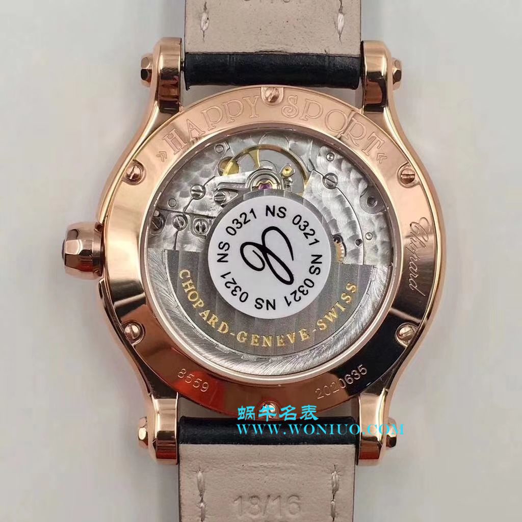Chopard HAPPY SPORT MEDIUM AUTOMATIC系列 278559-3001  top  Replica Copy 女士 Watches  / XB015