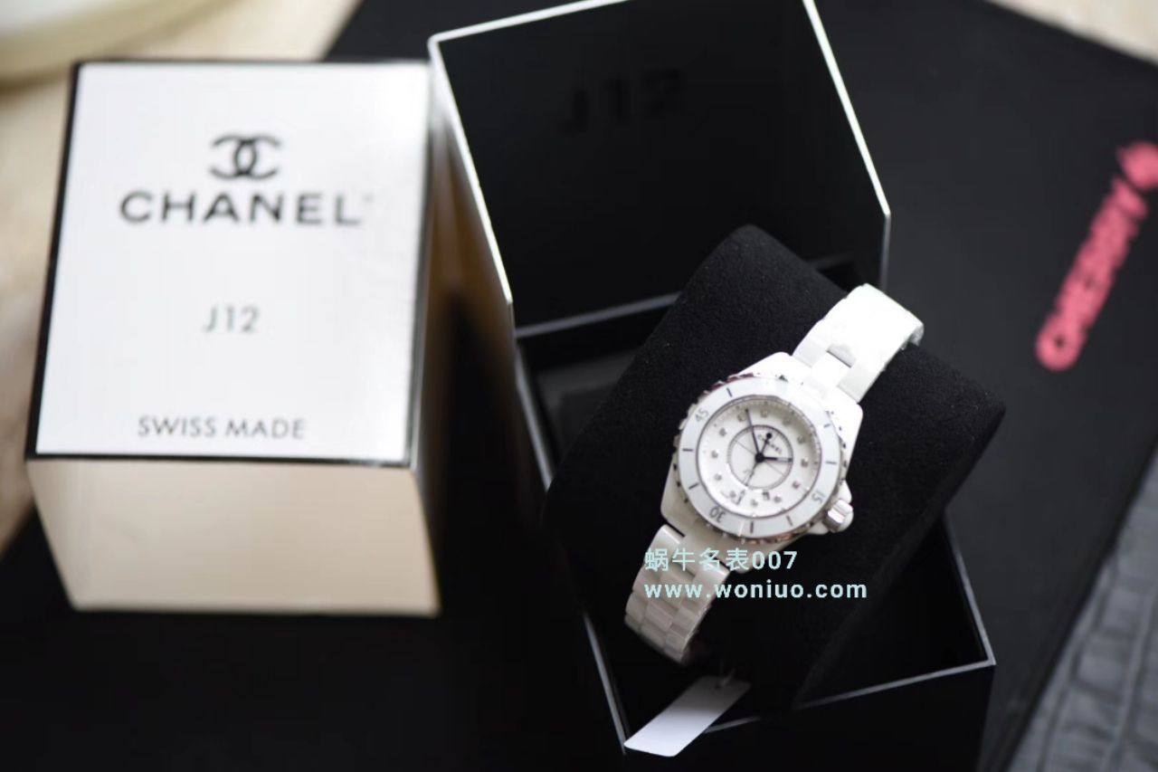 【独家 Video analysis 】KOR韩版 Chanel  J12香奈儿 top  Replica Copy INTENSE 重置加强版38MM 男女中性机械 wrist watches  / X030