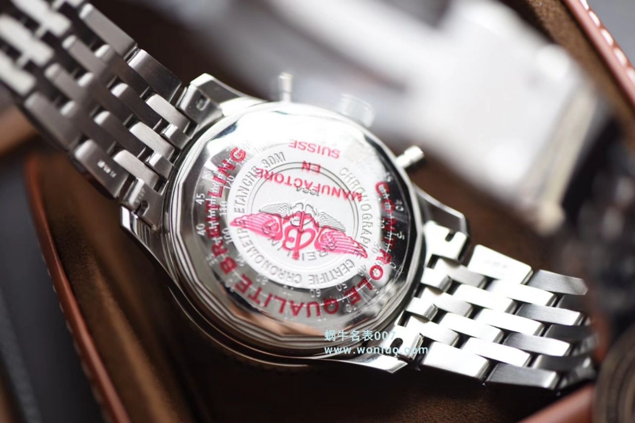 款堪称百年经典！ Breitling 航空计时原单货蓝面+黑面+皮带+钢带A1332412|C942|451A / BL083