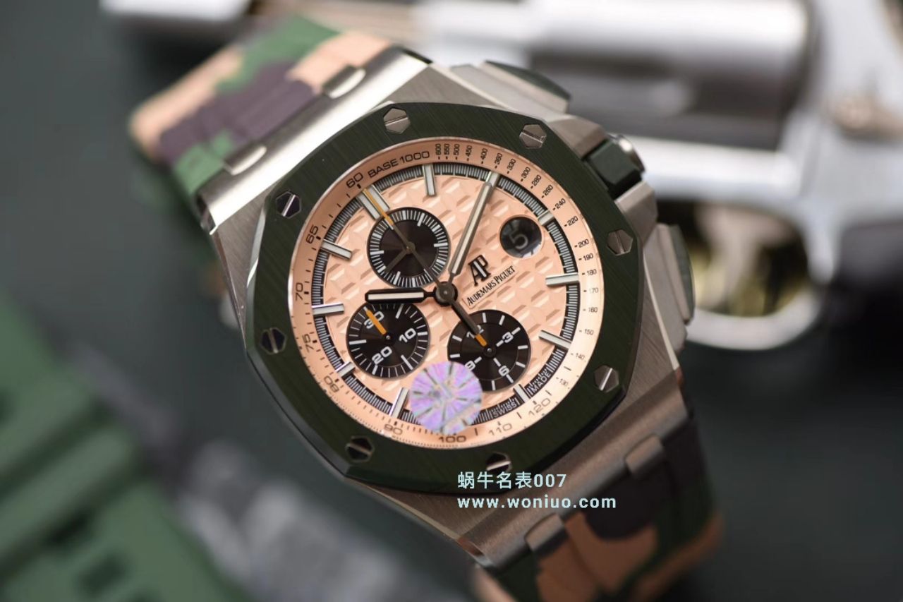 【JF Perfect  High quality  Replica Watches 】Audemars Piguet  Royal Oak Offshore 系列26400SO.OO.A054CA.01 wrist watches  / AP136