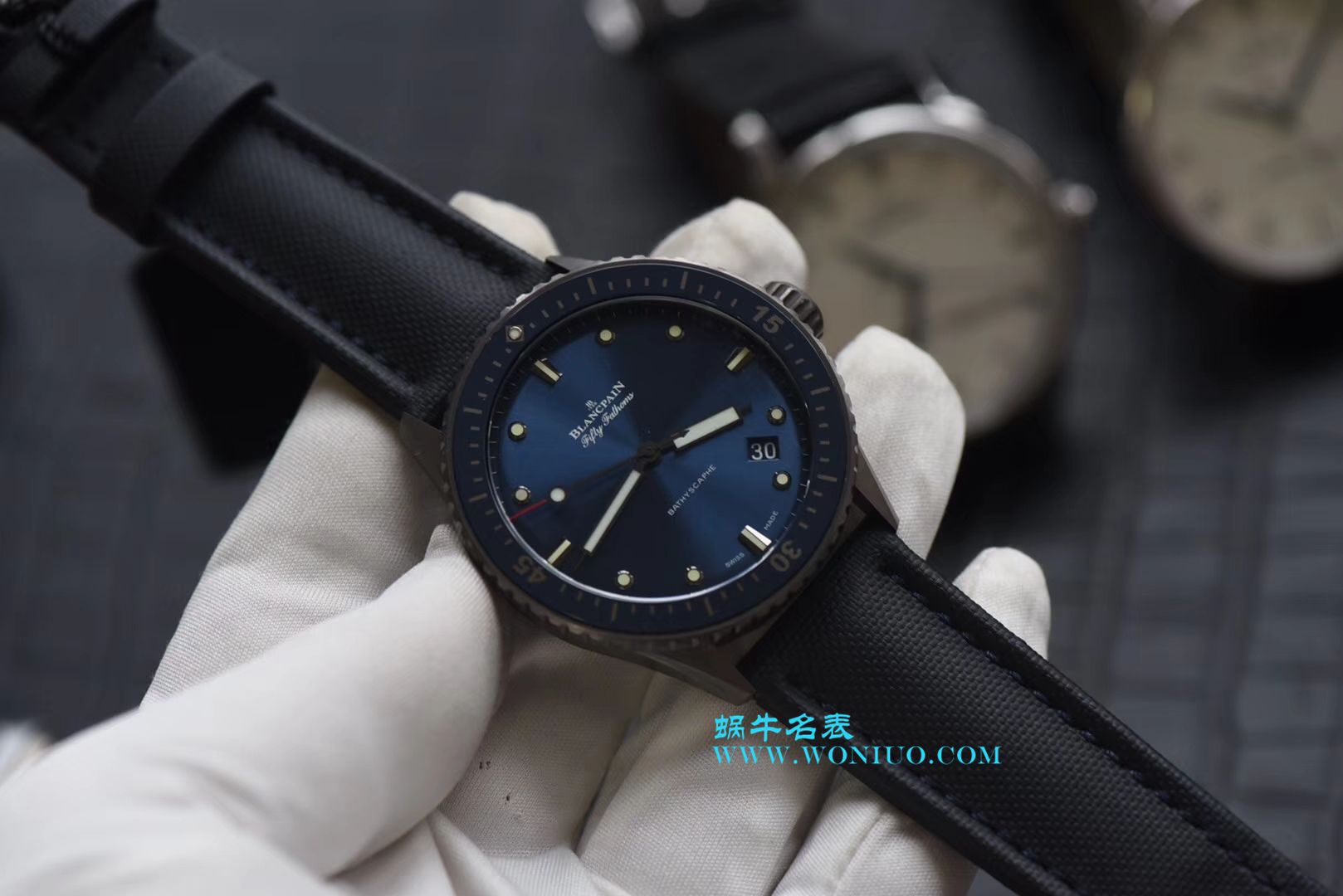 【ZF Perfect  High quality  Replica Watches 】Blancpain  Fifty Fathoms 系列5000-0240-O52A wrist watches  / BP051
