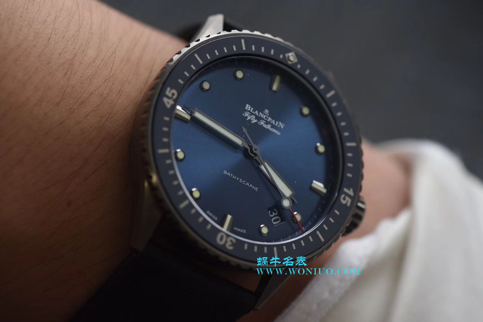 【ZF Perfect  High quality  Replica Watches 】Blancpain  Fifty Fathoms 系列5000-0240-O52A wrist watches  / BP051