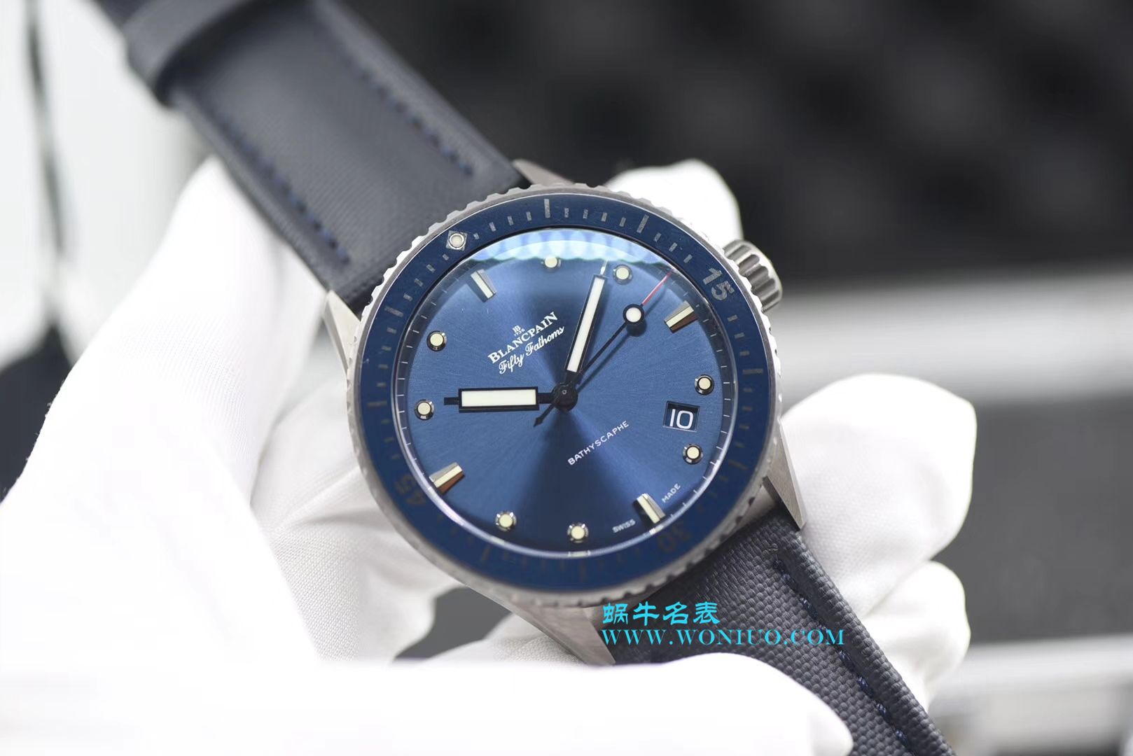 【ZF Perfect  High quality  Replica Watches 】Blancpain  Fifty Fathoms 系列5000-0240-O52A wrist watches  / BP051