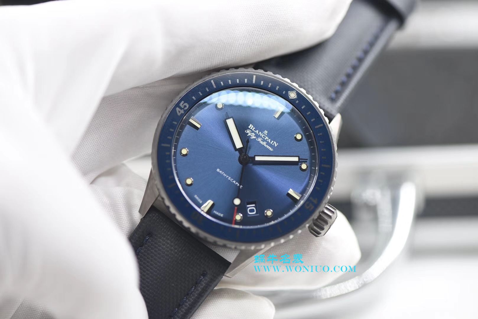 【ZF Perfect  High quality  Replica Watches 】Blancpain  Fifty Fathoms 系列5000-0240-O52A wrist watches  / BP051