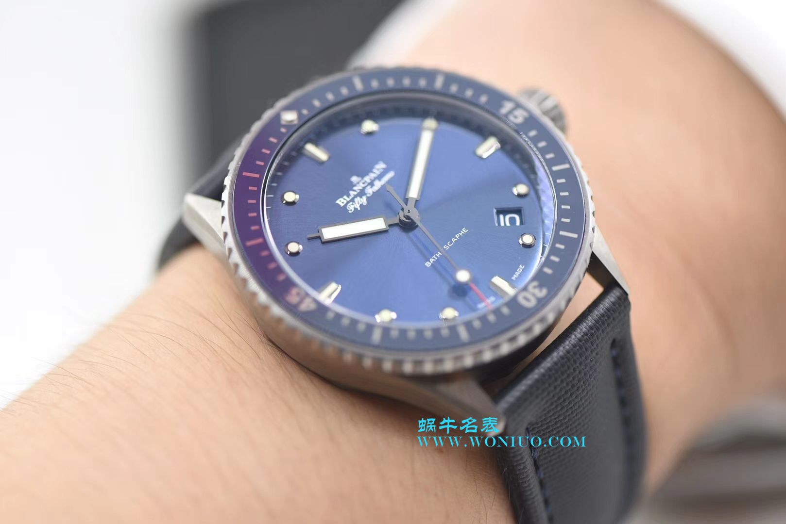 【ZF Perfect  High quality  Replica Watches 】Blancpain  Fifty Fathoms 系列5000-0240-O52A wrist watches  / BP051