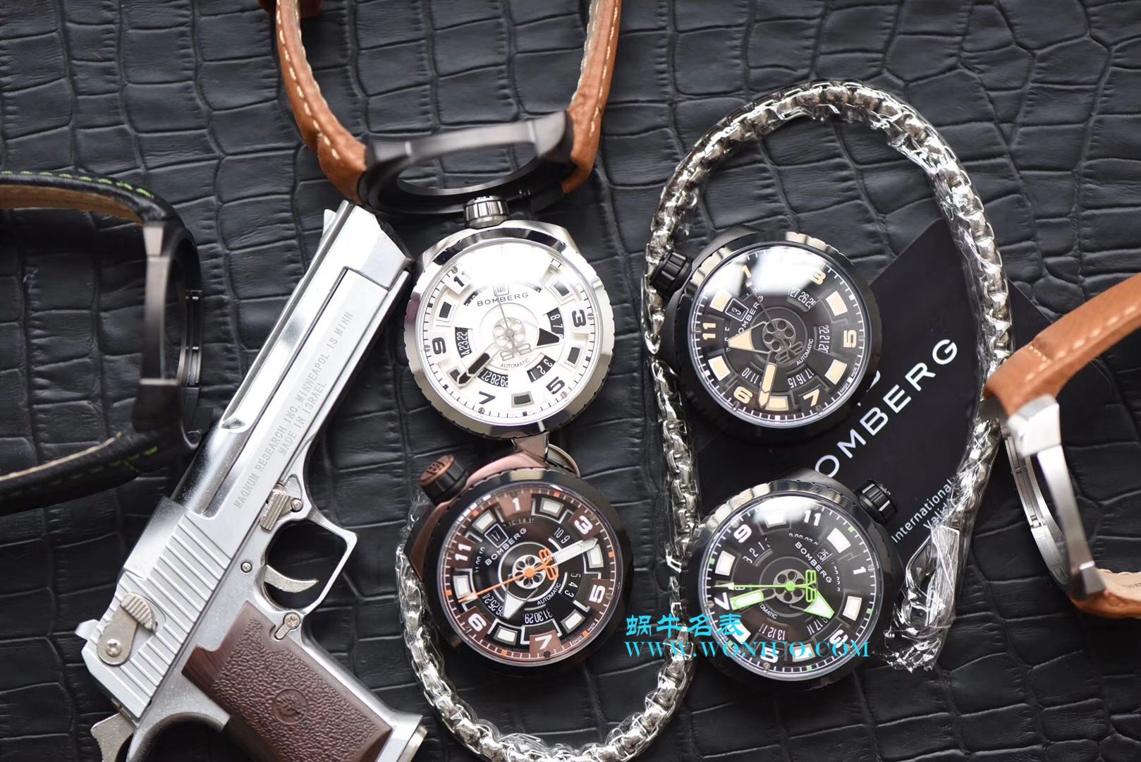 BB FACTORY 巧思之作【一表两用 奇思妙构】BBF出品BOMBERG BOLD系列 wrist watches 劲酷登场， / BB002