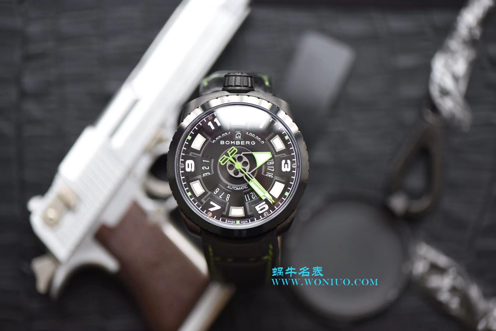 BB FACTORY 巧思之作【一表两用 奇思妙构】BBF出品BOMBERG BOLD系列 wrist watches 劲酷登场， / BB002