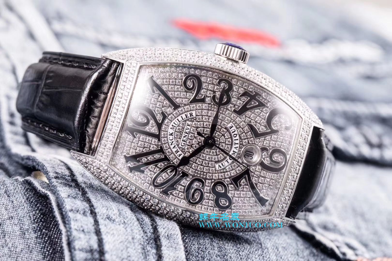 【GF新品- Replica Copy 男神特供版】Franck Muller 法穆兰Casablanca系列8880酒桶型男表 / FL025