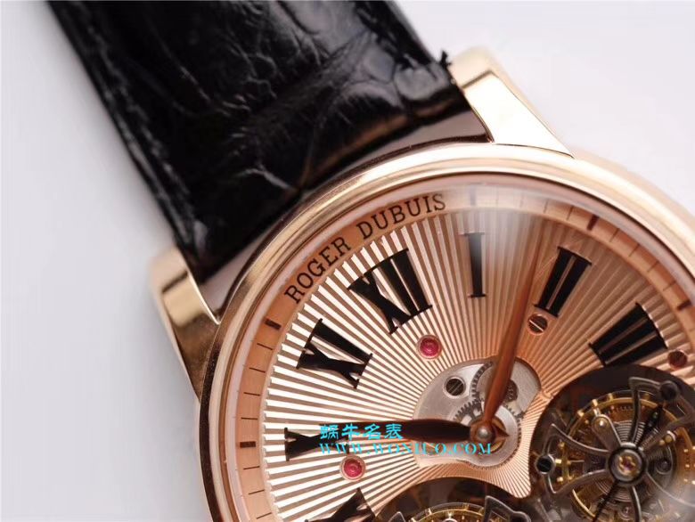罗杰杜彼致敬系列真双 Tourbillon  行业唯一一款搭载双飞轮的 top  Replica Copy  wrist watches  / LJ022