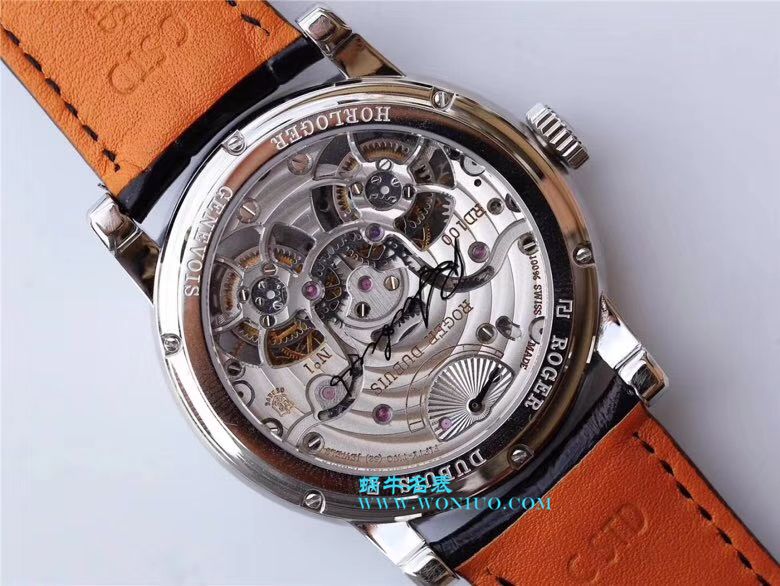 罗杰杜彼致敬系列真双 Tourbillon  行业唯一一款搭载双飞轮的 top  Replica Copy  wrist watches  / LJ022