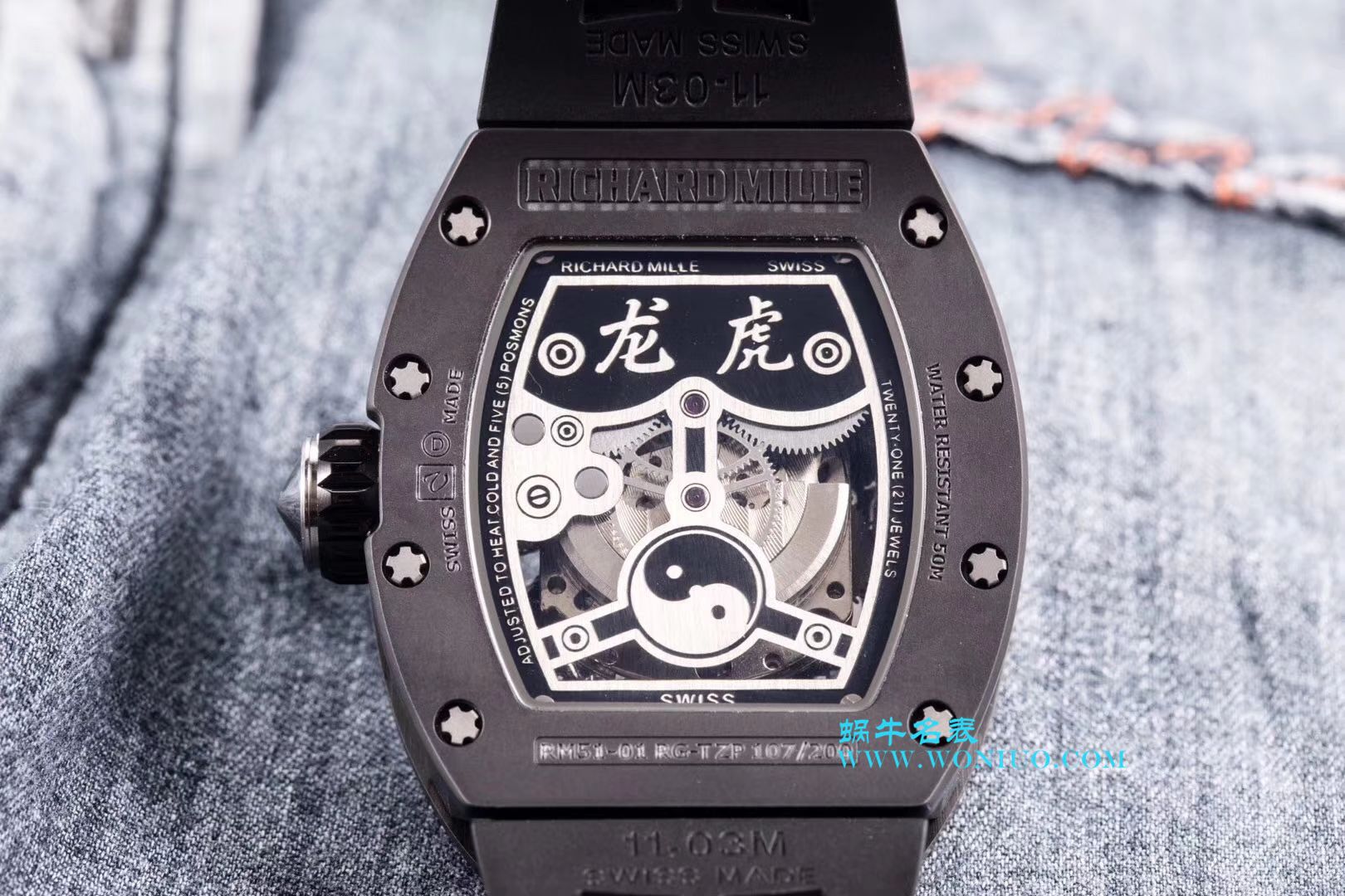 KV最强新作 RICHARD MILLE top  Replica Copy 理查德米尔RM051韩口进口 Composite 最强版 / KVRM051