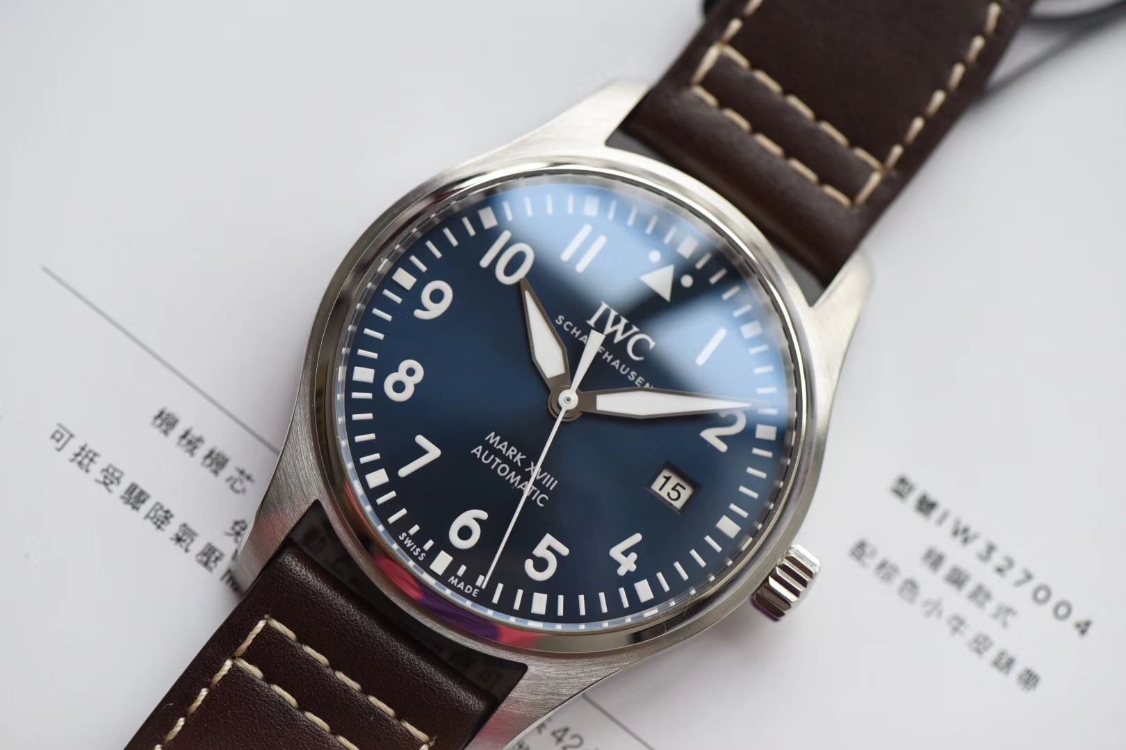 【V7 top  TOP 作品、 Perfect  High quality  Replica 】 IWC 表  MARK XVII 飞行员 wrist watches “小王子”特别版系列IW327004 wrist watches 、IW327003，IW327001,IW327002 / WG168