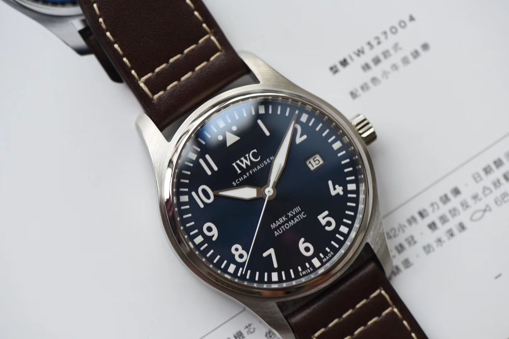 【V7 top  TOP 作品、 Perfect  High quality  Replica 】 IWC 表  MARK XVII 飞行员 wrist watches “小王子”特别版系列IW327004 wrist watches 、IW327003，IW327001,IW327002 / WG168