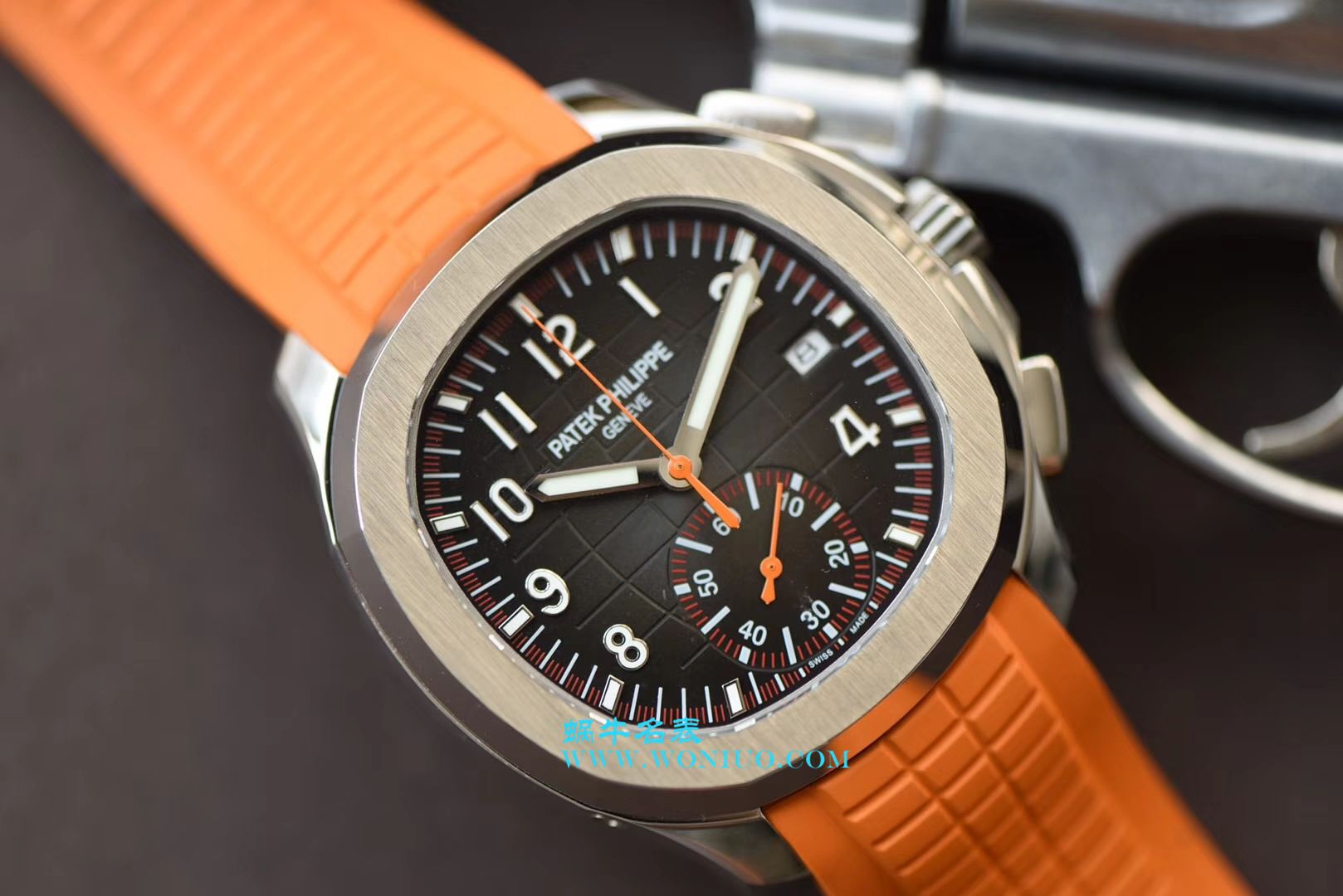 【YL Perfect  High quality  Replica Watches 】 PATEK PHILIPPE 手雷AQUANAUT系列5968A-001 wrist watches  / BD227