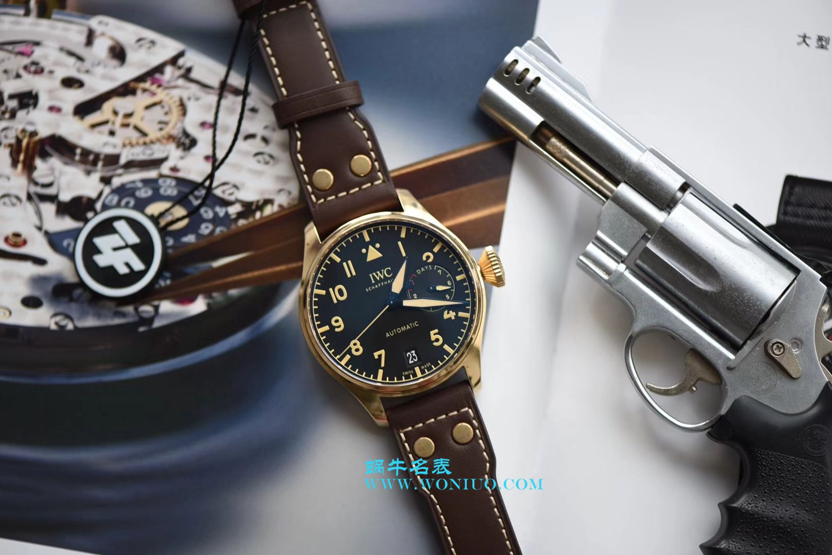ZF新品-- IWC IWC空中霸主 Replica Copy （大飞行员）系列——IW501005青铜 wrist watches  / WG169