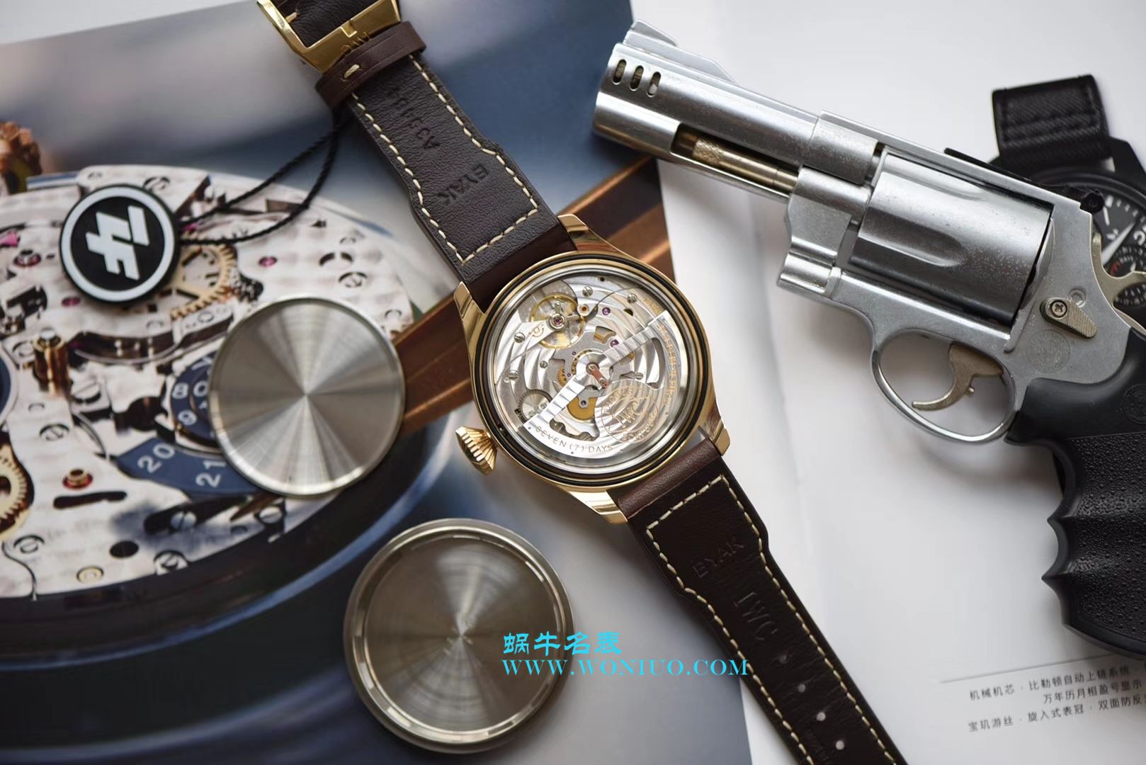 ZF新品-- IWC IWC空中霸主 Replica Copy （大飞行员）系列——IW501005青铜 wrist watches  / WG169