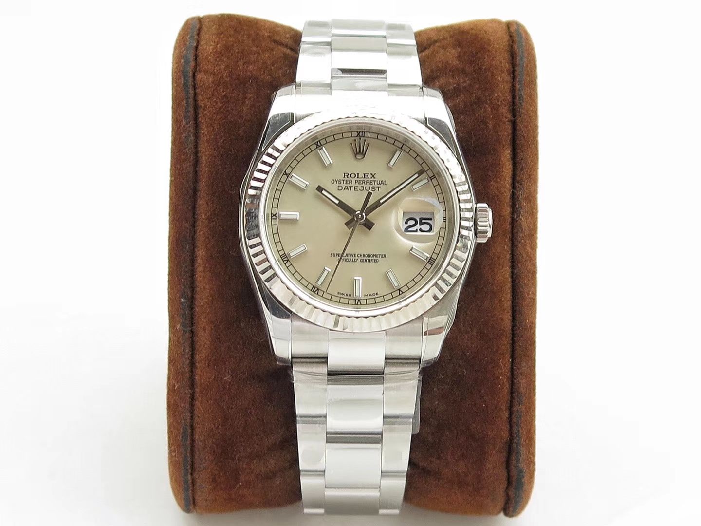 【AR Perfect  High quality  Replica 表】 Rolex   Datejust 36系列116200-72600蓝盘 wrist watches  / RBD203