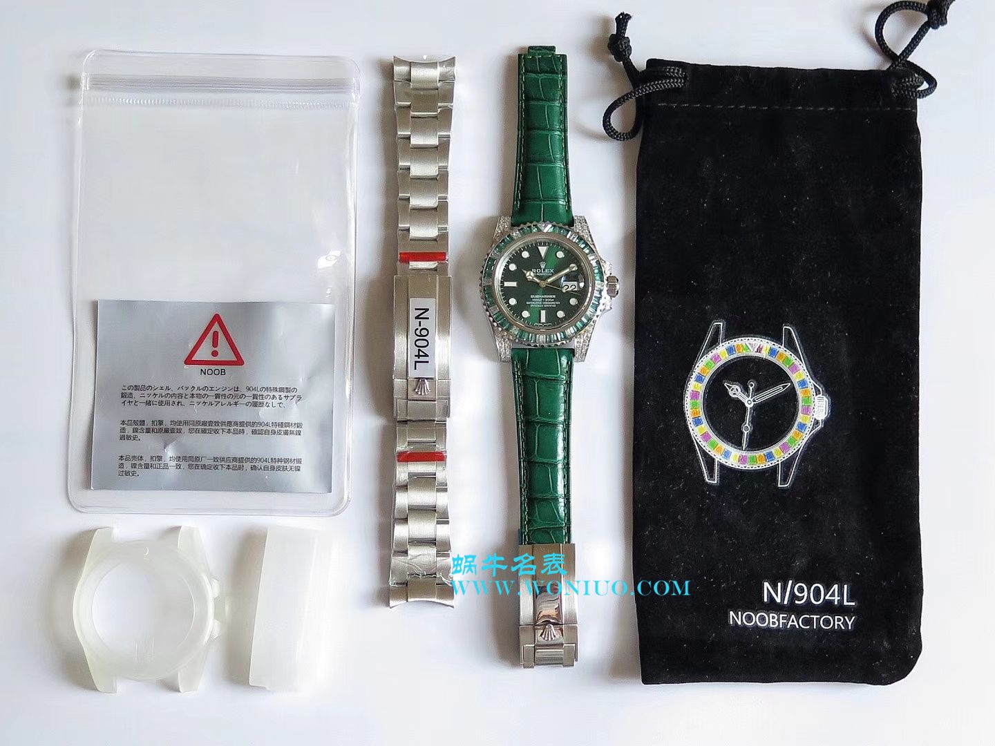 【独家视频测评】N Factory 最惊艳 Rolex 钻圈水鬼！没有之一！耗时近一年倾力打造，正品开模， Perfect  Replica ！ / RCB123