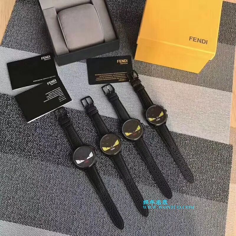 FENDI芬迪小怪兽石英计时男女中性 Watches （张艺兴同款） / Fendi990
