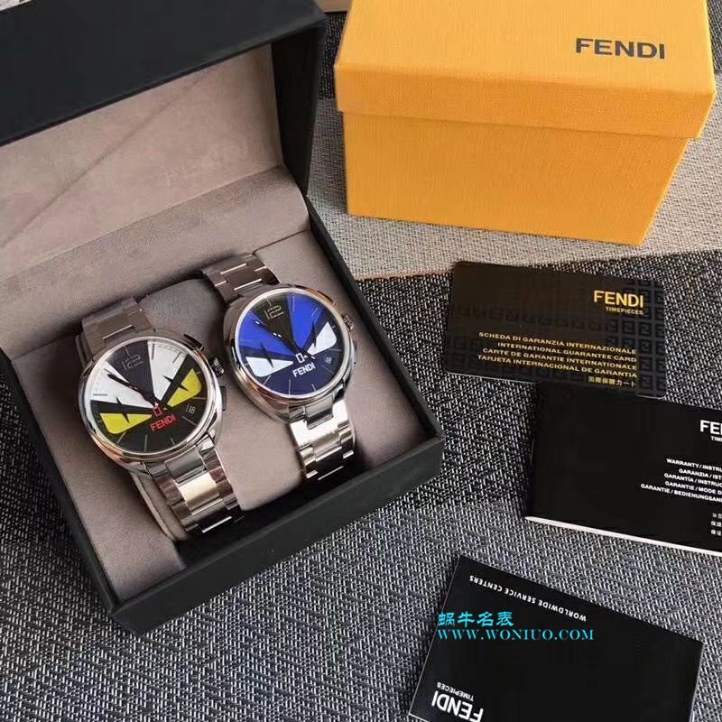 FENDI芬迪小怪兽石英计时男女中性 Watches （张艺兴同款） / Fendi990