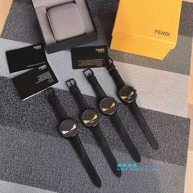 FENDI芬迪小怪兽石英计时男女中性 Watches （张艺兴同款） / Fendi990