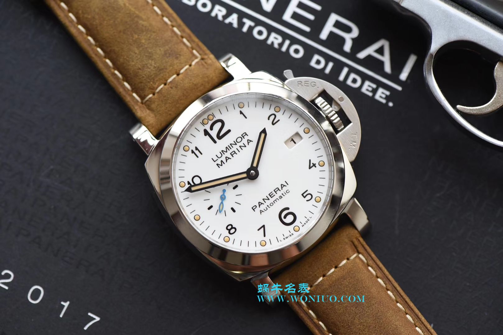 【XF Perfect  High quality  Replica Copy  Watches 】Panerai PAM1523 42MM 女款和 PAM1499 44MM男款情侣 Watches  / PAM1499