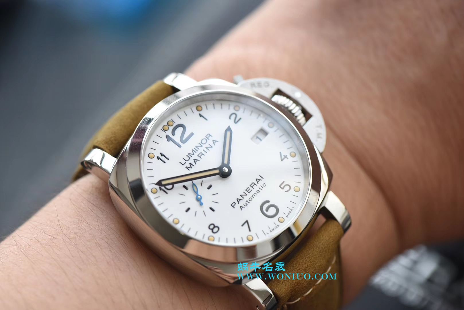 【XF Perfect  High quality  Replica Copy  Watches 】Panerai PAM1523 42MM 女款和 PAM1499 44MM男款情侣 Watches  / PAM1499